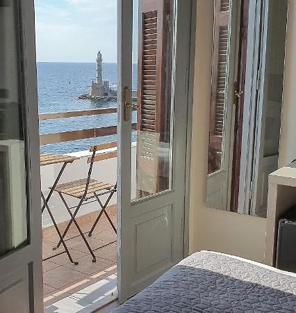 Amphitrite Hotel Hriszí Aktí Haniá Kültér fotó
