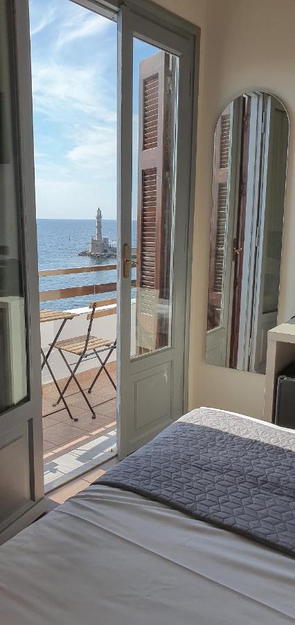 Amphitrite Hotel Hriszí Aktí Haniá Kültér fotó