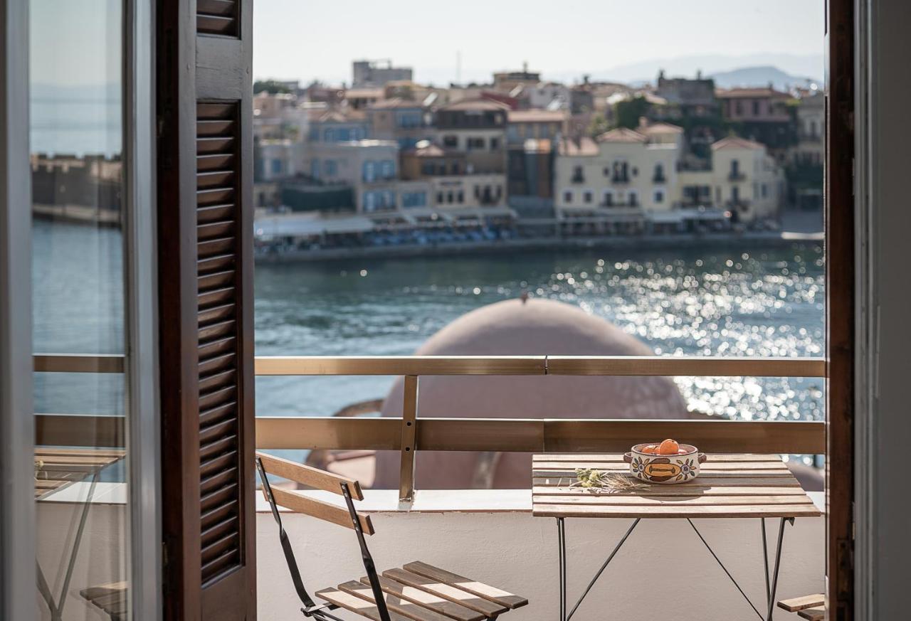 Amphitrite Hotel Hriszí Aktí Haniá Kültér fotó