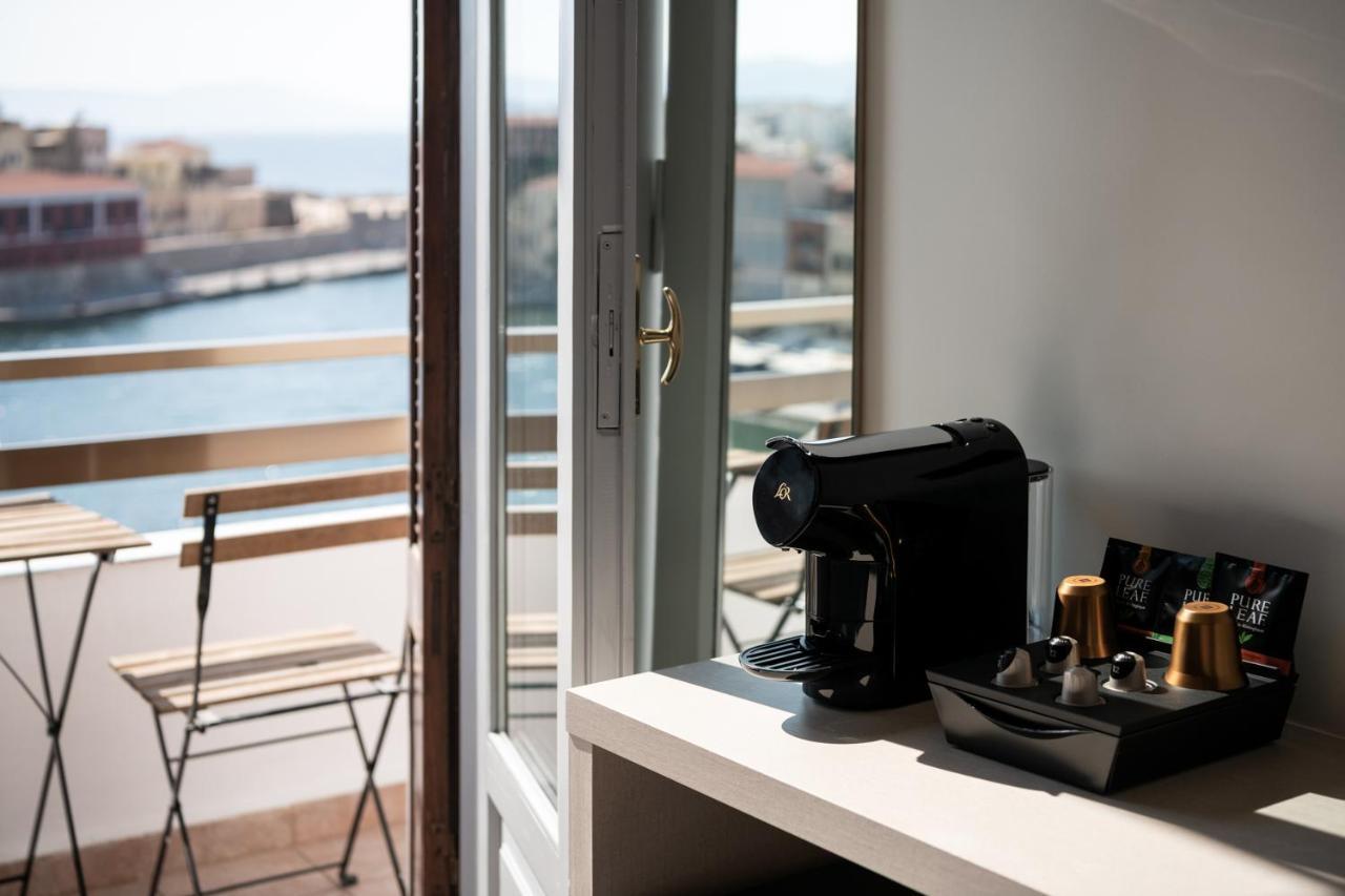 Amphitrite Hotel Hriszí Aktí Haniá Kültér fotó