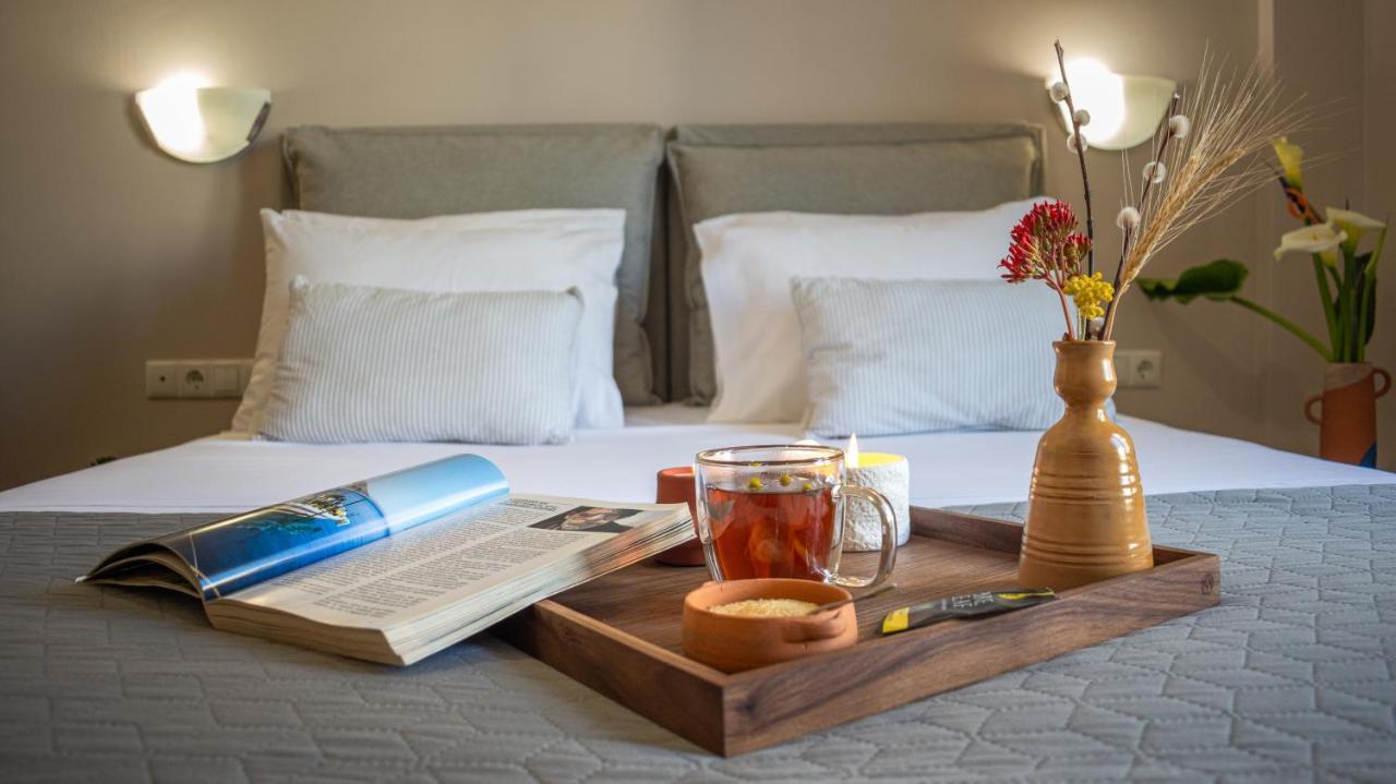 Amphitrite Hotel Hriszí Aktí Haniá Kültér fotó