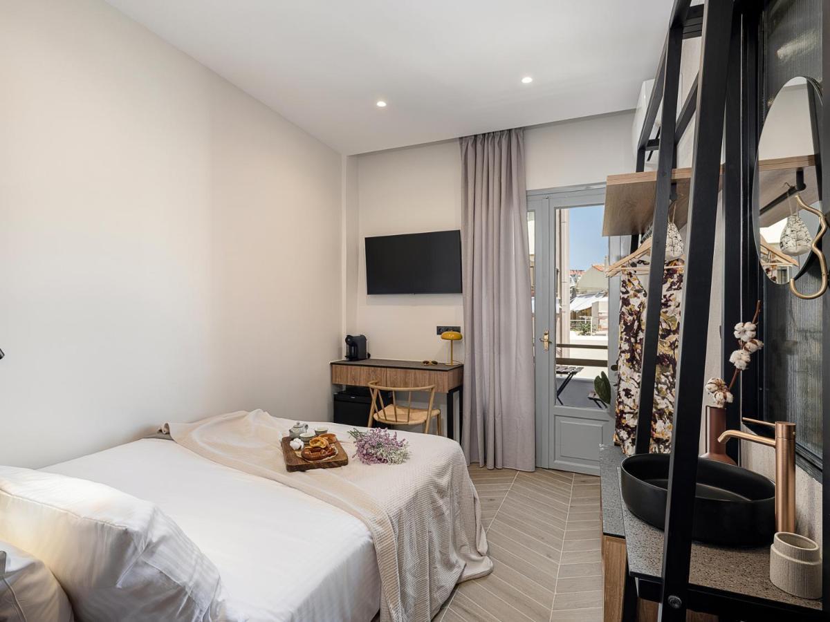Amphitrite Hotel Hriszí Aktí Haniá Kültér fotó