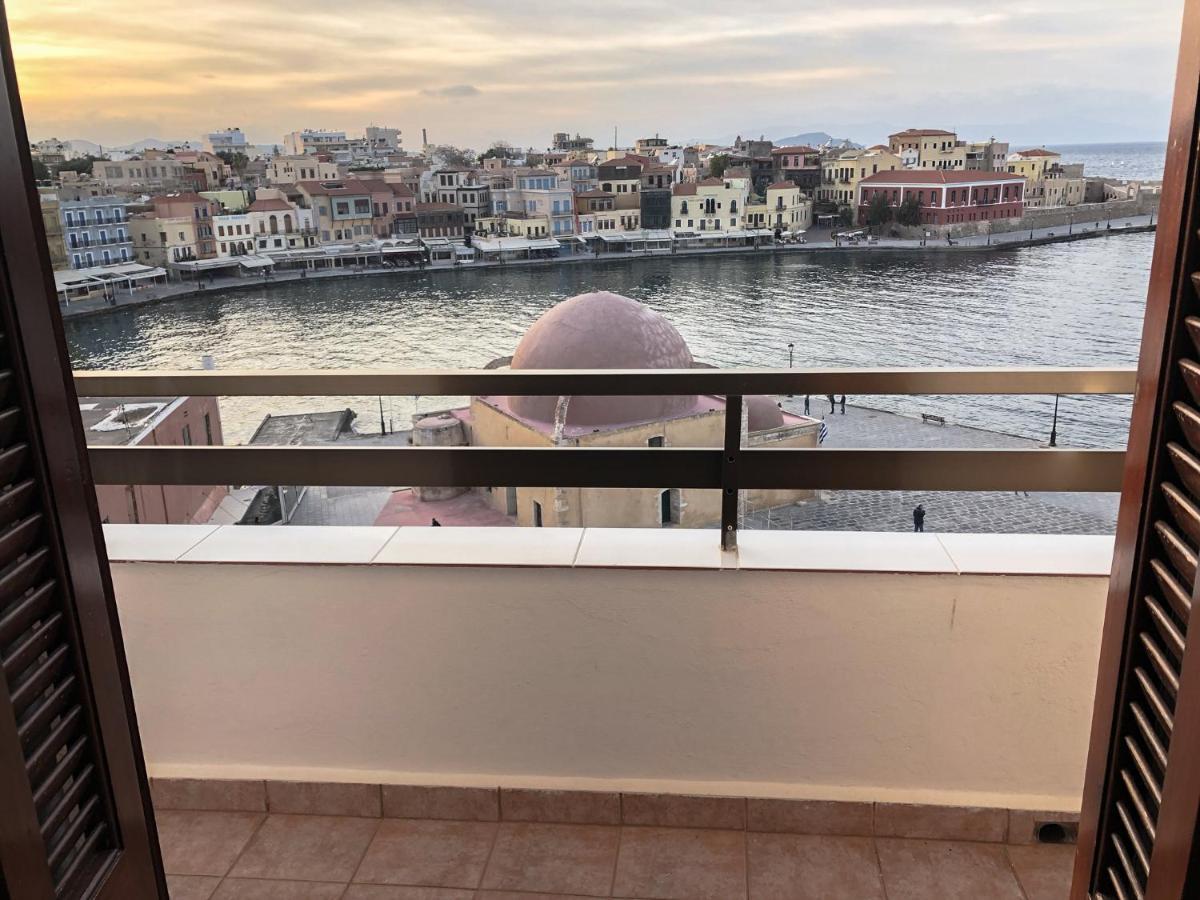 Amphitrite Hotel Hriszí Aktí Haniá Kültér fotó